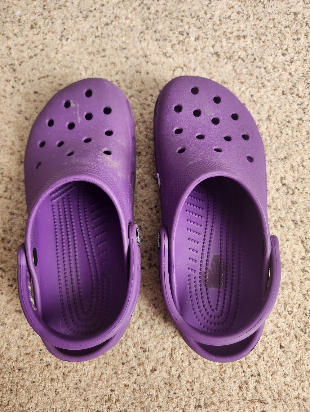 Women's Purple Crocs - Picture 3 of 10